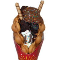 وافل نوتلا برونی